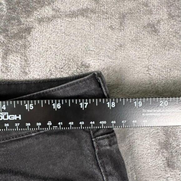 H&M Jeans Womens 16 Black Baggy Fit Dad Jeans Loose 90s Fit High Waist - Picture 5 of 9